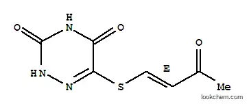 6-(3-oxobut-1-enylsulfanyl)-2H-1,2,4-triazine-3,5-dione