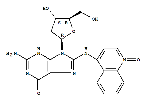 2′-Deoxy-8-[(1-oxido-4-quinolinyl)amino]guanosine