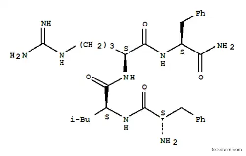 Molecular Structure of 80690-77-3 (phenylalanyl-leucyl-arginyl phenylalaninamide)