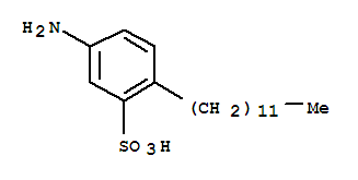 Benzenesulfonic acid,5-amino-2-dodecyl-