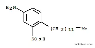 Molecular Structure of 80822-87-3 (5-amino-2-dodecylbenzenesulphonic acid)