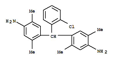 Benzenamine,4,4'-[(2-chlorophenyl)methylene]bis[2,5-dimethyl-