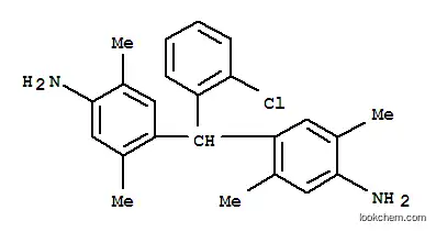 Molecular Structure of 81-71-0 (4,4'-(2-chlorobenzylidene)di-2,5-xylidine)