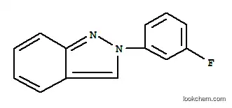 Molecular Structure of 81265-87-4 (2-(3-Fluorophenyl)-2H-indazole)