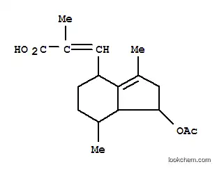 (E)-3-[(1R,4S,7R,7aR)-1-acetyloxy-3,7-dimethyl-2,4,5,6,7,7a-hexahydro-1H-inden-4-yl]-2-methylprop-2-enoic acid