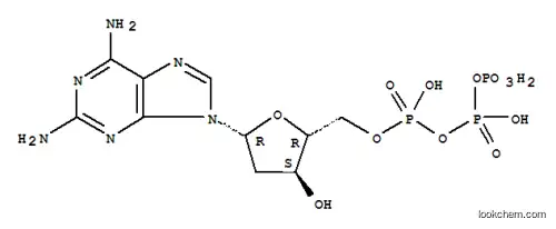 Molecular Structure of 81503-63-1 (2-amino-2'-deoxyadenosine 5'-triphosphate)