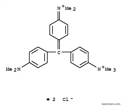 Molecular Structure of 82-94-0 (METHYL GREEN)