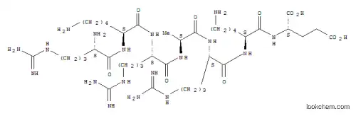 Molecular Structure of 82801-73-8 (ARG-LYS-ARG-ALA-ARG-LYS-GLU)