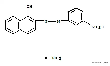 Molecular Structure of 83006-61-5 (ammonium 3-[(1-hydroxy-2-naphthyl)azo]benzenesulphonate)