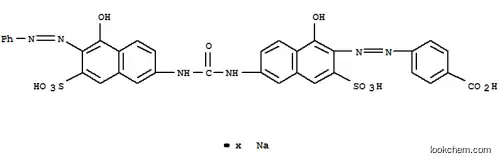 Molecular Structure of 83221-74-3 (p-[[1-hydroxy-6-[[[[5-hydroxy-6-(phenylazo)-7-sulpho-2-naphthyl]amino]carbonyl]amino]-3-sulpho-2-naphthyl]azo]benzoic acid, sodium salt)
