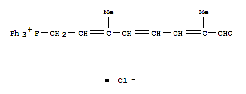 Phosphonium,(3,7-dimethyl-8-oxo-2,4,6-octatrien-1-yl)triphenyl-, chloride (1:1)