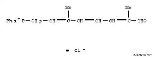 Molecular Structure of 83803-84-3 ((7-formyl-3-methyl-2,4,6-octatrienyl)triphenylphosphonium chloride)