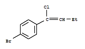 83833-33-4,1-bromo-4-(1-chlorobutenyl)benzene,Benzene,1-bromo-4-(1-chloro-1-butenyl)- (9CI)