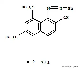 Molecular Structure of 83898-22-0 (diammonium 7-hydroxy-8-(phenylazo)naphthalene-1,3-disulphonate)