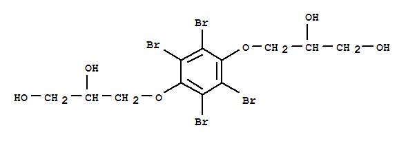 83929-75-3,3,3'-[(2,3,5,6-tetrabromo-1,4-phenylene)bis(oxy)]bispropane-1,2-diol,3,3’-[(2,3,5,6-tetrabromo-1,4-phenylene)bis(oxy)]bispropane-1,2-diol