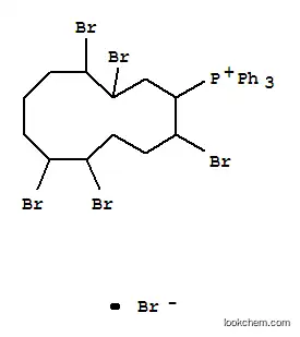 Molecular Structure of 83949-31-9 ((2,5,6,10,11-pentabromocyclododecyl)triphenylphosphonium bromide)