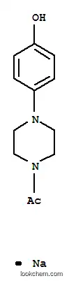 Molecular Structure of 83949-34-2 (1-acetyl-4-(4-hydroxyphenyl)piperazine , sodiumsalt)