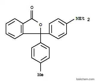 Molecular Structure of 84083-17-0 (3-[4-(diethylamino)phenyl]-3-(p-tolyl)phthalide)