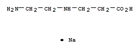 b-Alanine, N-(2-aminoethyl)-,sodium salt (1:1)