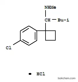 Molecular Structure of 84467-94-7 (N-MONODESMETHYL SIBUTRAMINE HCL)