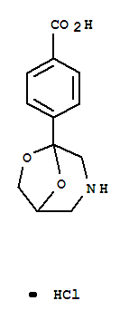 4-(7,8-DIOXA-3-AZABICYCLO[3.2.1]OCT-1-YL)BENZOIC ACID HCL