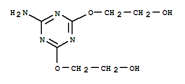 84522-06-5,2,2'-[(6-amino-1,3,5-triazine-2,4-diyl)bis(oxy)]bisethanol,2,2’-[(6-amino-1,3,5-triazine-2,4-diyl)bis(oxy)]bisethanol