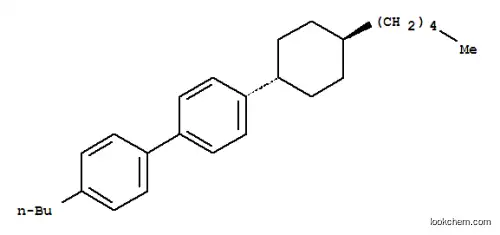 Molecular Structure of 84540-36-3 (trans-4-butyl-4'-(4-pentylcyclohexyl)-1,1'-biphenyl)