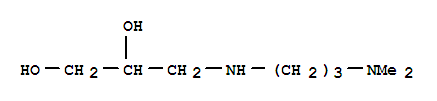1,2-Propanediol,3-[[3-(dimethylamino)propyl]amino]-