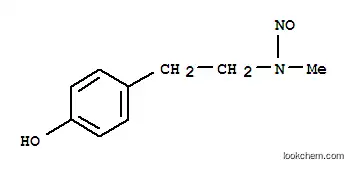 Molecular Structure of 84605-04-9 (N-nitroso-N-methyltyramine)