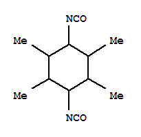 84712-83-4,1,4-diisocyanato-2,3,5,6-tetramethylcyclohexane,1,4-diisocyanato-2,3,5,6-tetramethylcyclohexane