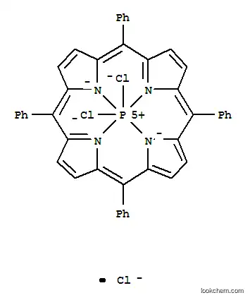 Molecular Structure of 84896-72-0 (Dichlorophosphorus tetraphenylporphyrin chloride)