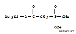 Molecular Structure of 85169-29-5 (DIMETHYL (TRIMETHYLSILYLOXYCARBONYLMETHYL)PHOSPHONATE)