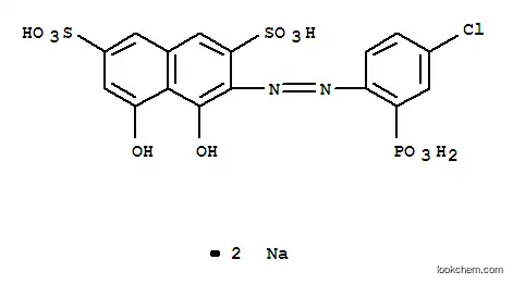 Molecular Structure of 85561-96-2 (Chlorophosphonazo I)