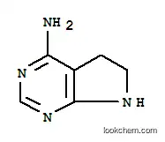 Molecular Structure of 856600-01-6 (4-Amino-7H-pyrrolo[2,3-d]pyrimidine hydrogen sulfate)