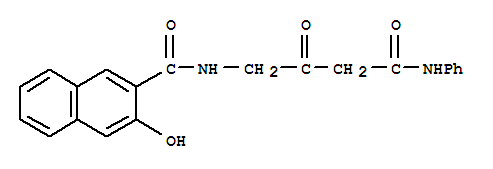85750-34-1,N-[2,4-dioxo-4-(phenylamino)butyl]-3-hydroxynaphthalene-2-carboxamide,N-[2,4-dioxo-4-(phenylamino)butyl]-3-hydroxynaphthalene-2-carboxamide