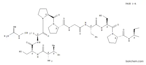 Molecular Structure of 86030-63-9 (ILE-SER-ARG-PRO-PRO-GLY-PHE-SER-PRO-PHE-ARG)