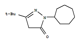5-TERT-BUTYL-2-CYCLOHEPTYL-2,4-DIHYDRO-PYRAZOL-3-ONE(864685-47-2)