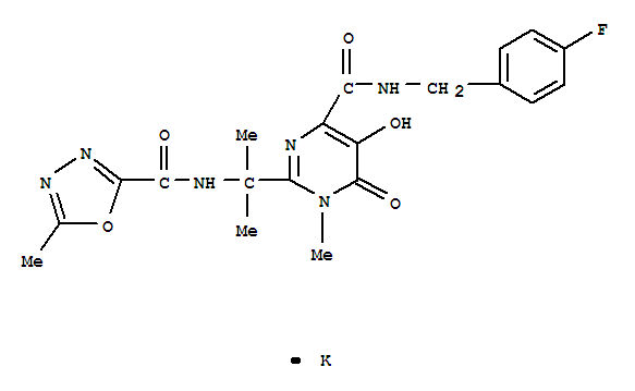 Raltegravir potassium(871038-72-1)