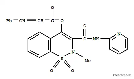 Molecular Structure of 87234-24-0 (CINNOXICAM)