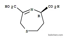 Molecular Structure of 87254-95-3 ((5R)-2,5,6,7-tetrahydro-1,4-thiazepine-3,5-dicarboxylic acid)