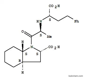 Molecular Structure of 87679-71-8 (Trandolaprilat)