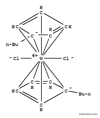 Molecular Structure of 87695-18-9 (BIS(BUTYLCYCLOPENTADIENYL)TUNGSTEN DICHLORIDE)