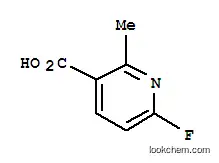 Molecular Structure of 884494-97-7 (6-FLUORO-2-METHYLNICOTINIC ACID)