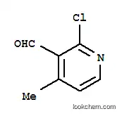 Molecular Structure of 884495-45-8 (2-Chloro-3-formyl-4-picoline)