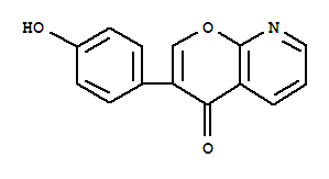 4H-Pyrano[2,3-b]pyridin-4-one,3-(4-hydroxyphenyl)-