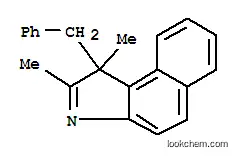 Molecular Structure of 891503-75-6 (1,2-Dimethyl-1-(phenylmethyl)-1H-benz[e]indole)
