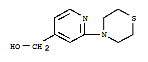 (2-Thiomorpholinopyrid-4-yl)methanol, 97%