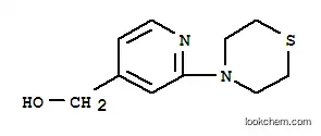 Molecular Structure of 898289-25-3 (4-(Hydroxymethyl)-2-(thiomorpholin-4-yl)pyridine)