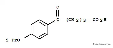 Molecular Structure of 898791-85-0 (5-(4-ISOPROPOXYPHENYL)-5-OXOPENTANOIC ACID)