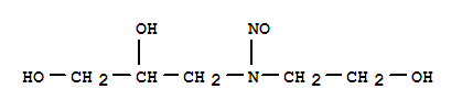 1,2-Propanediol,3-[(2-hydroxyethyl)nitrosoamino]-